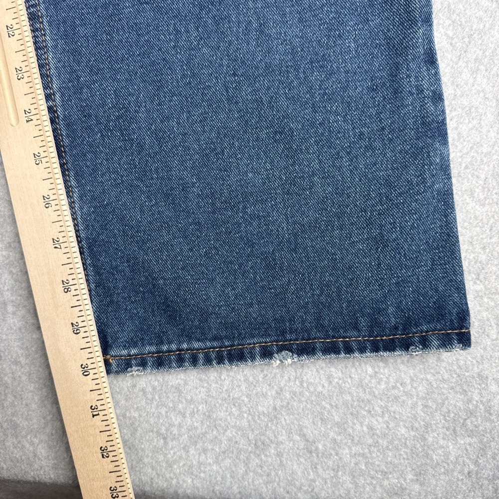 Jessica Simpson NWT Women's 32 Sweet Slouchy Blue Denim Relaxed Distressed - Picture 5 of 9